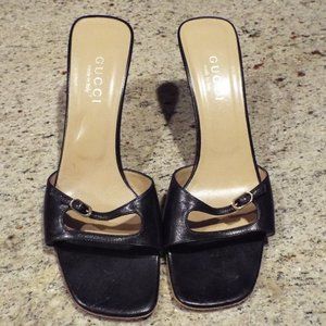 Gucci Black Heels Size 8.5B